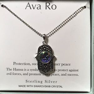 Ava Ro | Jewelry | Hamsa Swarovski 